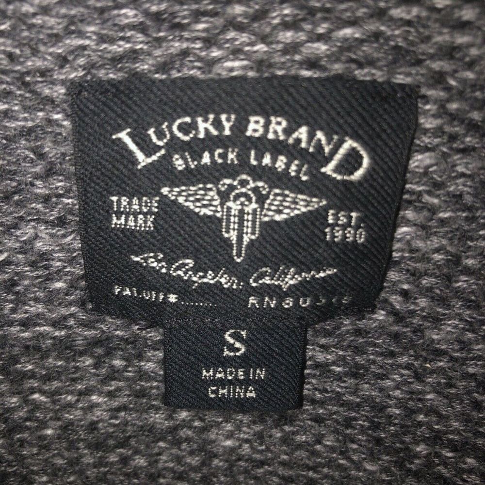 Lucky Brand Black Label Cable Knit Sweater - Picture 3 of 5